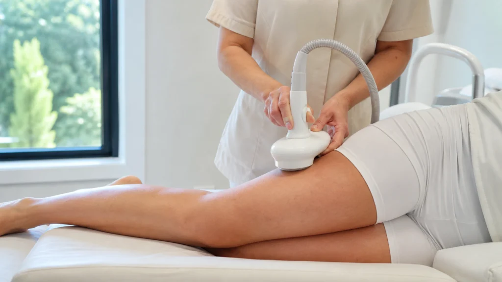 Illustration éditoriale pour l’article « LPG avis avant après : les résultats réels sur la cellulite »